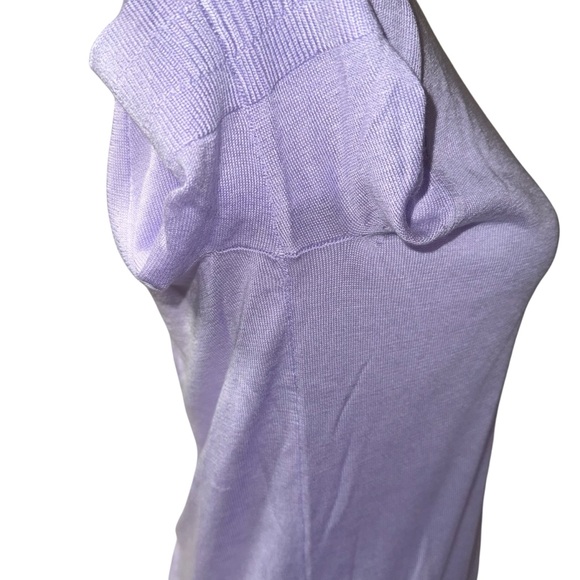J. Crew Lavender Silk Blend Short Sleeve Crewneck Sweater sz Medium new nwt - Picture 7 of 10